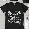 Happy birthday quote in bold vector typography suitable for commercial use or personal projects.