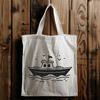 Beautiful Clip Art Boat Design An SVG graphic representing a boat with clean lines and precise shapes.