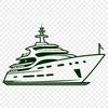 Free Vector Boat Design Download Vector illustration of a boat in a stylized design format.