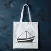 Boat Clip Art in Vector Format A simple boat illustration in vector format.
