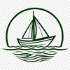 SVG Boat Design for Digital Projects Boat design in vector format as a scalable SVG file for various digital uses.