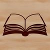 A stylized illustration of a classic novel or textbook with a subtle texture.