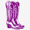 Traditional American Footwear Illustration Illustration of traditional American footwear with intricate design elements.