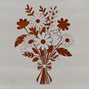 Wedding and Mothers Day Blooms A colorful arrangement of flowers in a bouquet shape, ideal for digital printing or cutting machine designs.