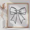 A colorful ribbon bow, suitable for decorating gifts or presents.