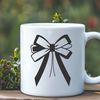A colorful ribbon bow with loops and ends, suitable for gift wrapping or crafting.