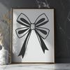 Intricate Curved Gift Box Ribbon Design A decorative bow made up of intricate curves and loops, ideal for crafting and design projects.