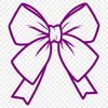 Twisted Ribbon Decoration A decorative bow made up of intertwined ribbon-like elements, suitable for various creative projects.