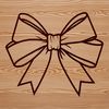 Beautiful Clip Art Ribbon Design A simple illustration of a colorful bow, suitable for decorating gifts and presents.