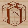 Vector Box Graphics A basic rectangular box made from vector shapes.