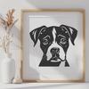 Boxer Illustration In PNG & SVG - Free Digital Download