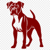 Creative Standing Dog - SVG