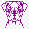 Dog Printable Image In SVG, PNG, PDF And DXF Formats