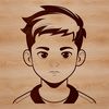 Cute Boy SVG Illustration SVG illustration of a young boy in a neutral background.