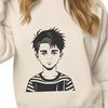 Simple Boy Outline Young boy silhouette in a simple outline style, ideal for digital design projects.