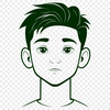 Colorful Youth Illustration A digital illustration of a young boy in various poses.