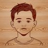 Free SVG Child Clip Art A simple illustration of a young boy for graphic design or crafting projects.