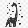 Creative Brachiosaurus - For Laser Cutter Project