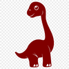 Beautiful Dino In SVG - For Free Download, Commercial Use