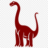 Free Beautiful Brachiosaurus Decal