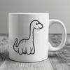 Stunning Baby Dinosaur In DXF Format - Free Download