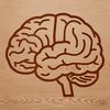 Vector graphic representation of the brain, suitable for various design applications.