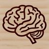 Brain Line Art Vector Graphic A simple line drawing of the human brain, an anatomical illustration suitable for vector art and design projects.