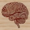Detailed Brain Anatomy Vector High-resolution vector illustration of the human brain's anatomical structure.