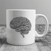 Ornate Brain Printable Image In PNG For Free Download