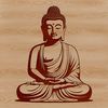 Detailed Buddha Vector Artwork A detailed SVG illustration of the Buddha figure from various angles.