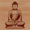Buddha in Contemplation SVG Art SVG illustration of the Buddha in meditation pose