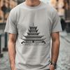 Sacred Asian Architecture Vector Art Buddhist temple architecture design, vector art illustration, ideal for print and digital applications.
