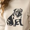 Bulldog Printable Image In SVG, PNG, PDF And DXF File Formats