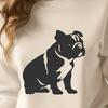 Sitting Bulldog PDFs - Free Commercial Use