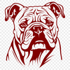 Beautiful Bulldog - For Sublimation Project