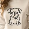 Bulldog Vector Craft File In SVG, PNG, PDF And DXF File Formats