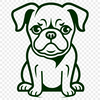 Bulldog Vector Craft File In SVG, PNG, PDF And DXF File Formats