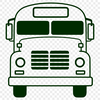 Beautiful Vector Graphic Bus A simple illustration of a bus for vector graphics.