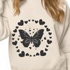 Stunning Butterfly In DXF Format