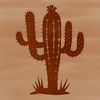 Prickly yet Beautiful Succulent SVG A vector design of a succulent cactus plant with detailed texture and foliage.