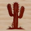Free Vector Plant Image A stylized illustration of a desert plant, perfect for gardening enthusiasts and nature lovers.
