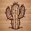 Prickly Garden Delight An illustration of a prickly succulent growing in the wild.