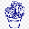 Free Stunning Cactus Vector Craft File