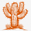 Beautiful Desert Plant - DXF For Commercial Use