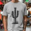 Artistic Cactus - Laser Engraver DXF