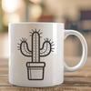 Beautiful Cactus - Vinyl DXF