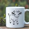 Beautiful Calf - Animal SVG Free Download