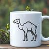 Cute Standing Camel Illustration