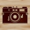 Photography Technology Icon A digital camera with sleek design and lens, representing photography technology.