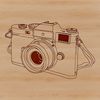 A high-tech camera with a futuristic design, suitable for digital photography.